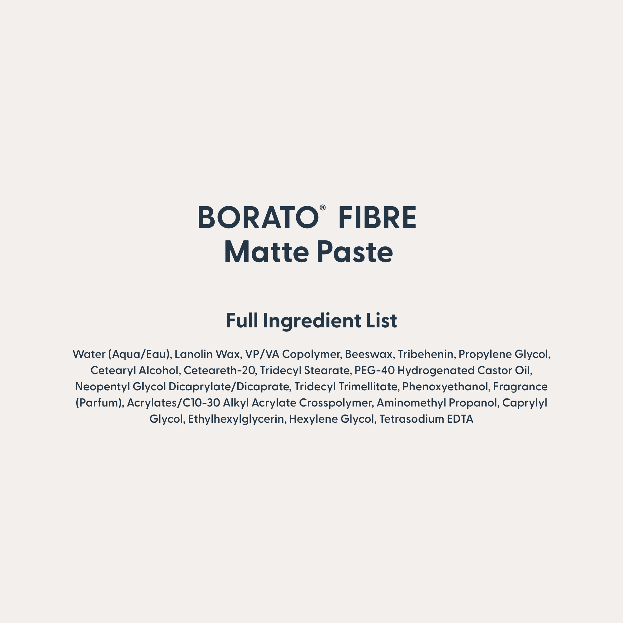 FIBRE matte paste
