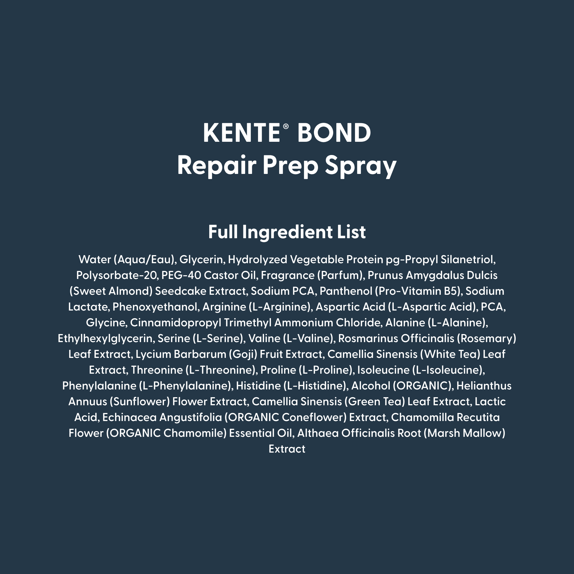 BOND Repair Prep Spray