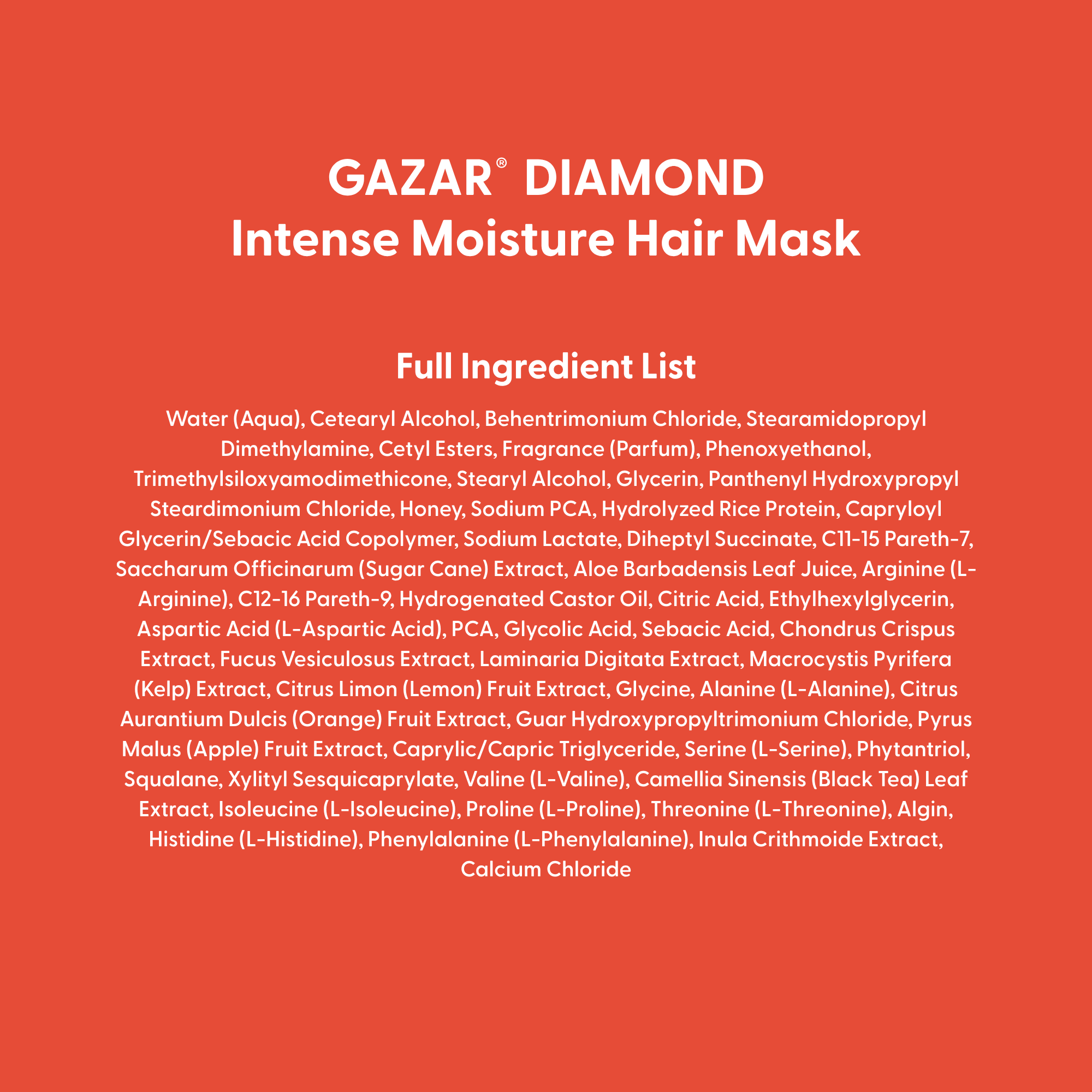 DIAMOND Intense Moisture Hair Mask