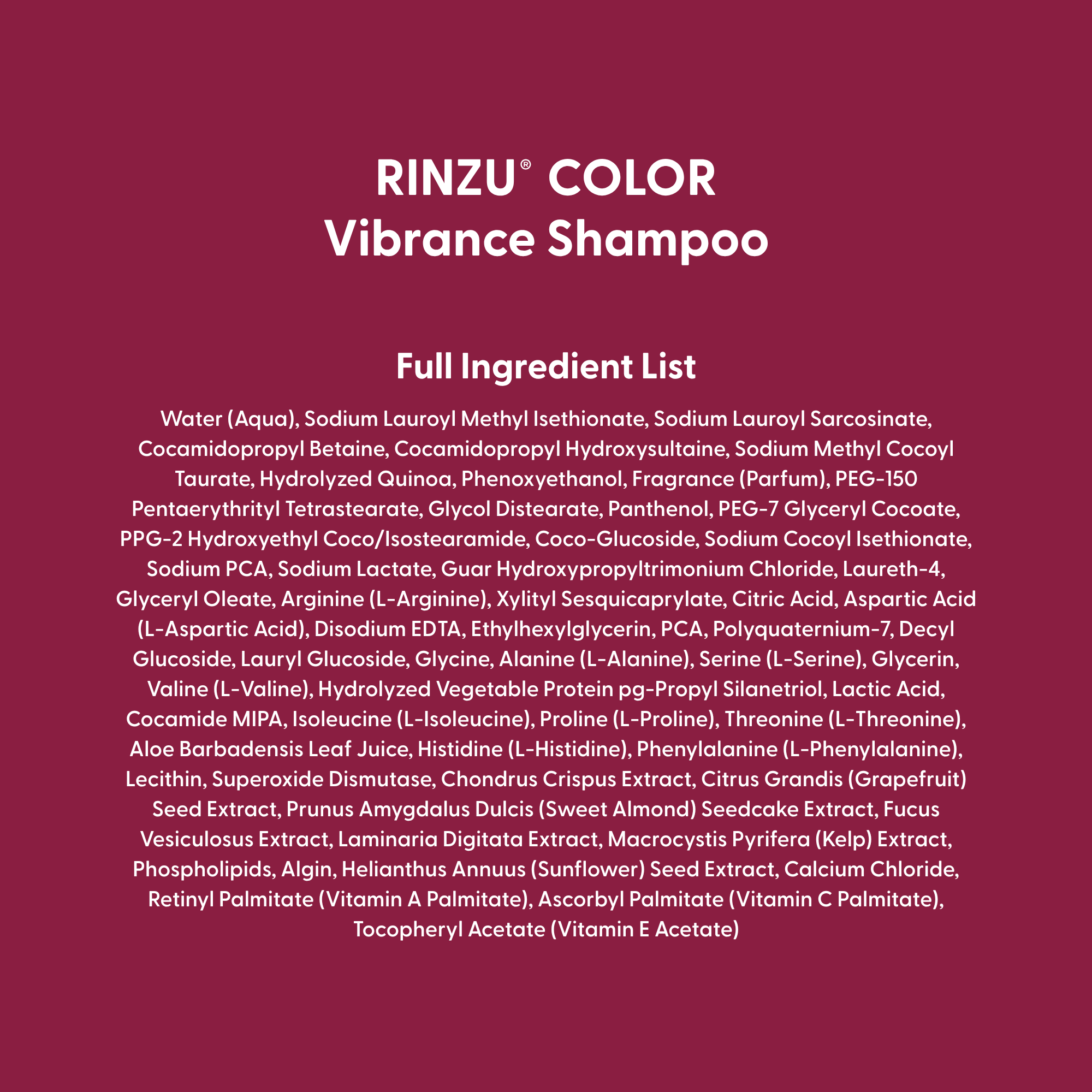 COLOR Vibrance Shampoo