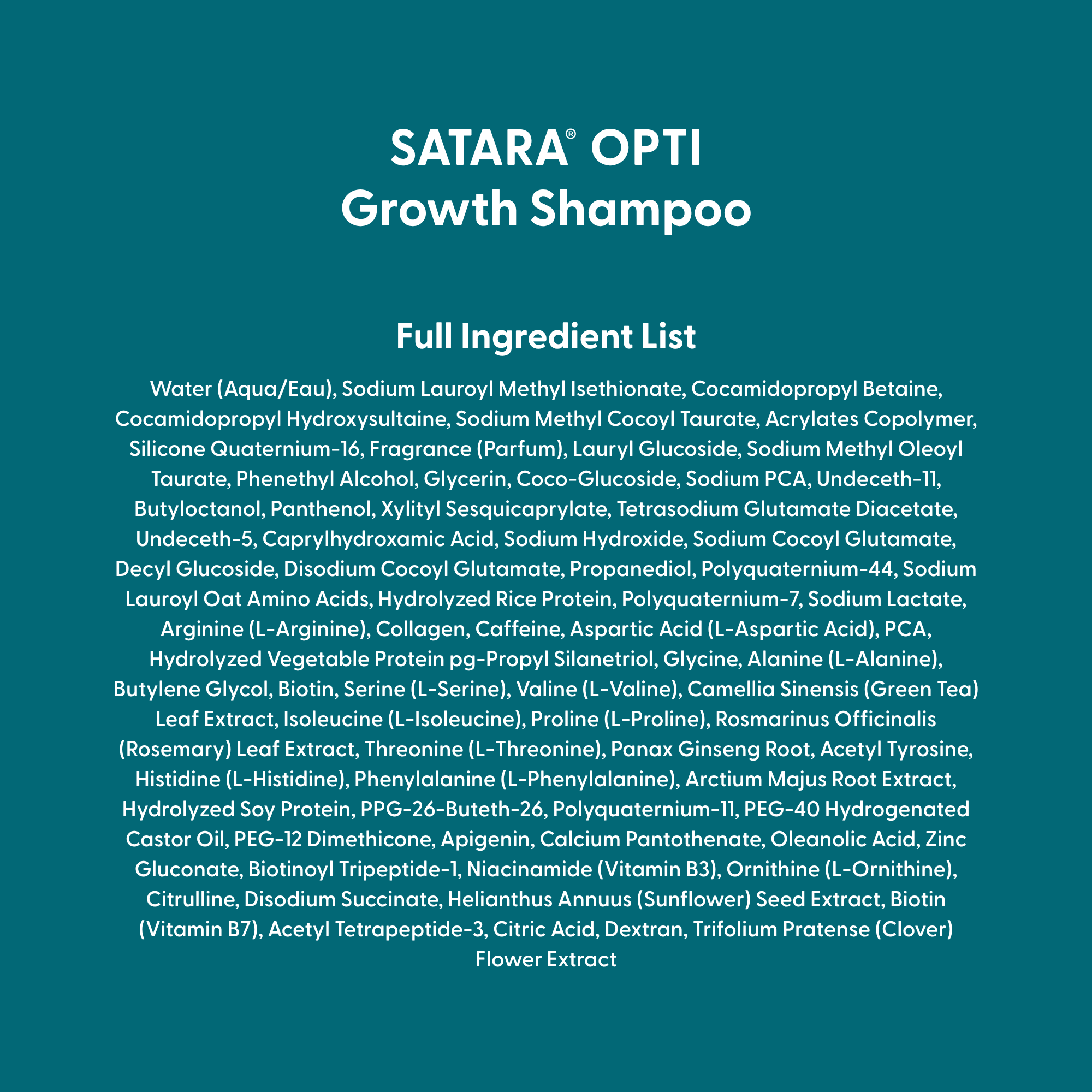 OPTI Growth Shampoo