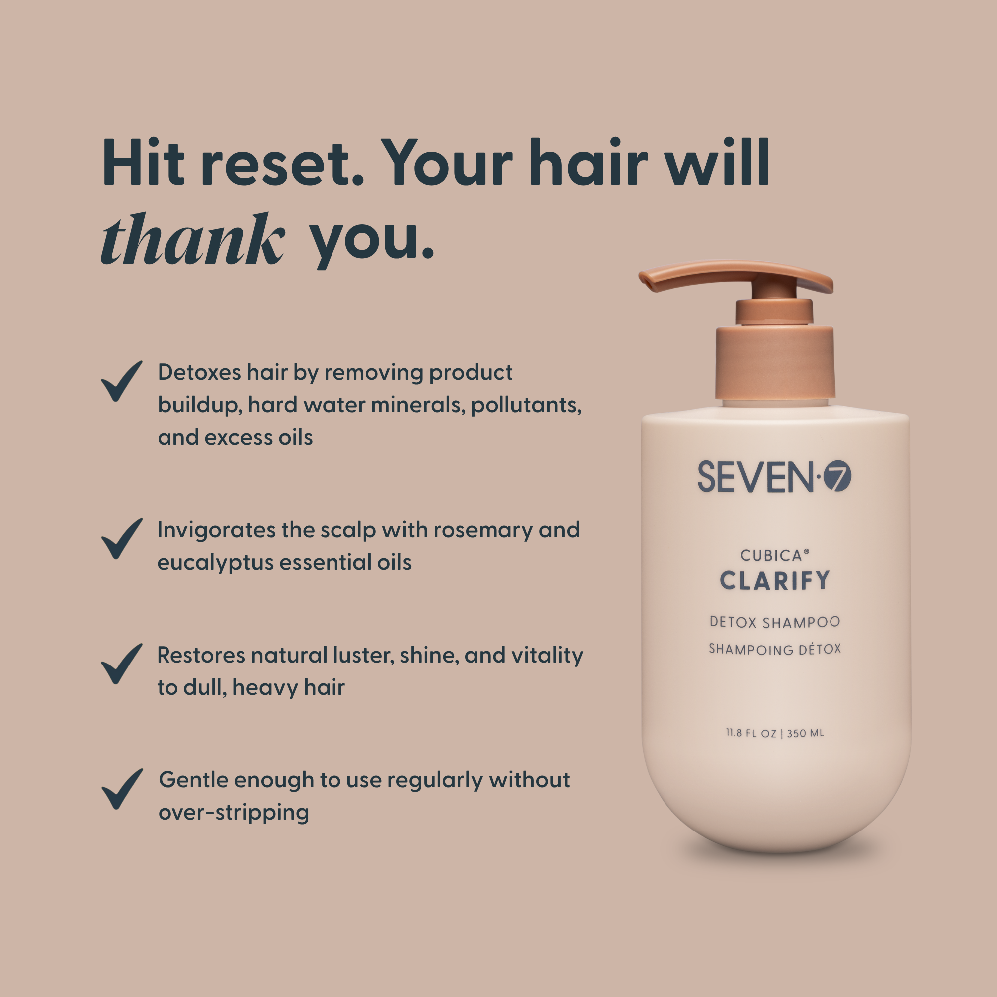CLARIFY Detox Shampoo