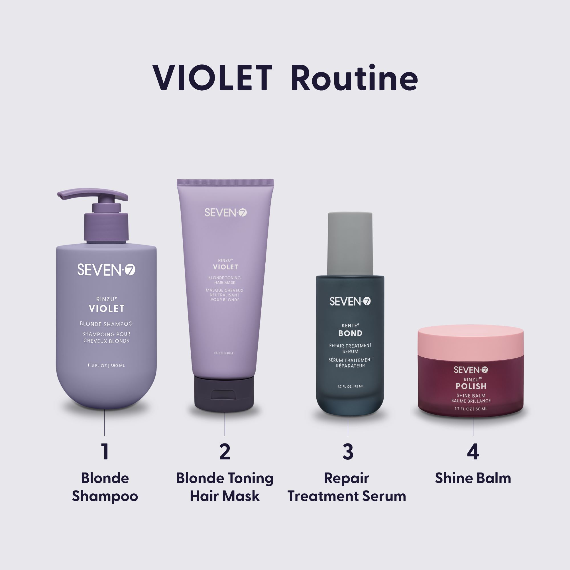 VIOLET Blonde Toning Hair Mask