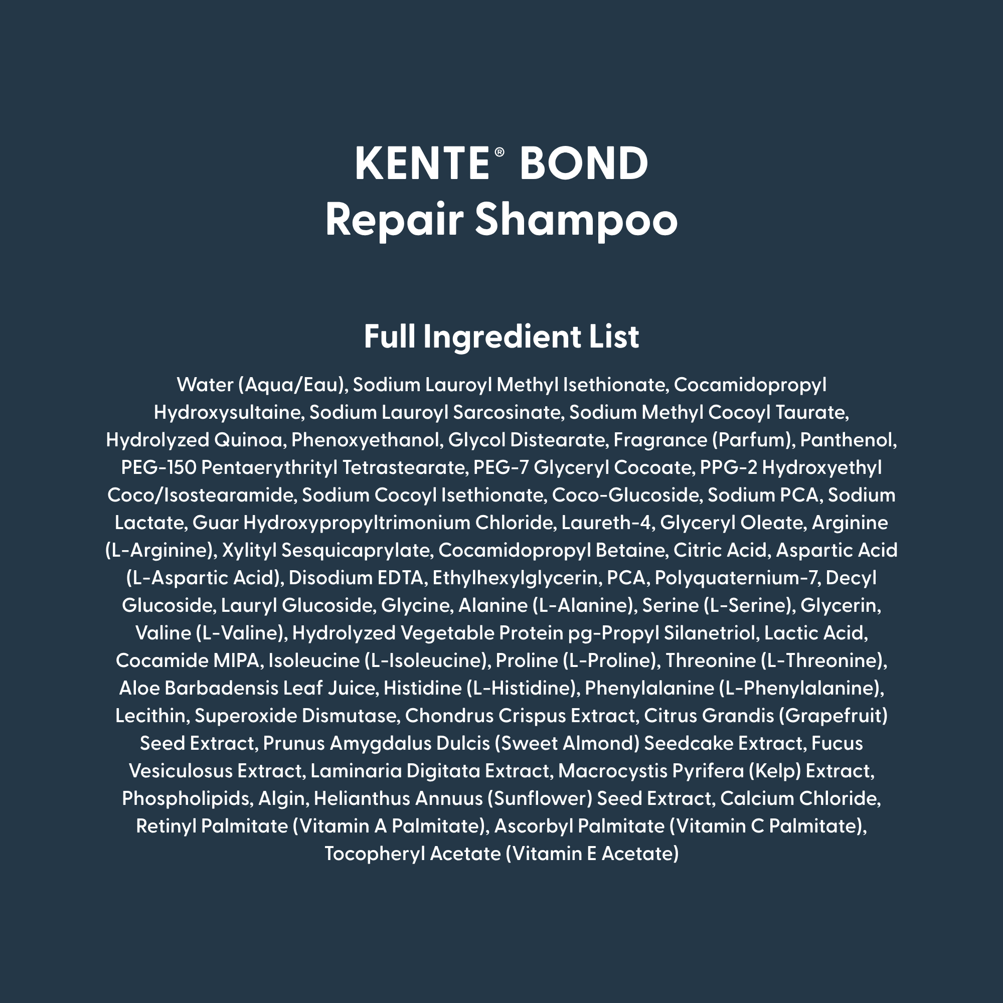 BOND Repair Shampoo