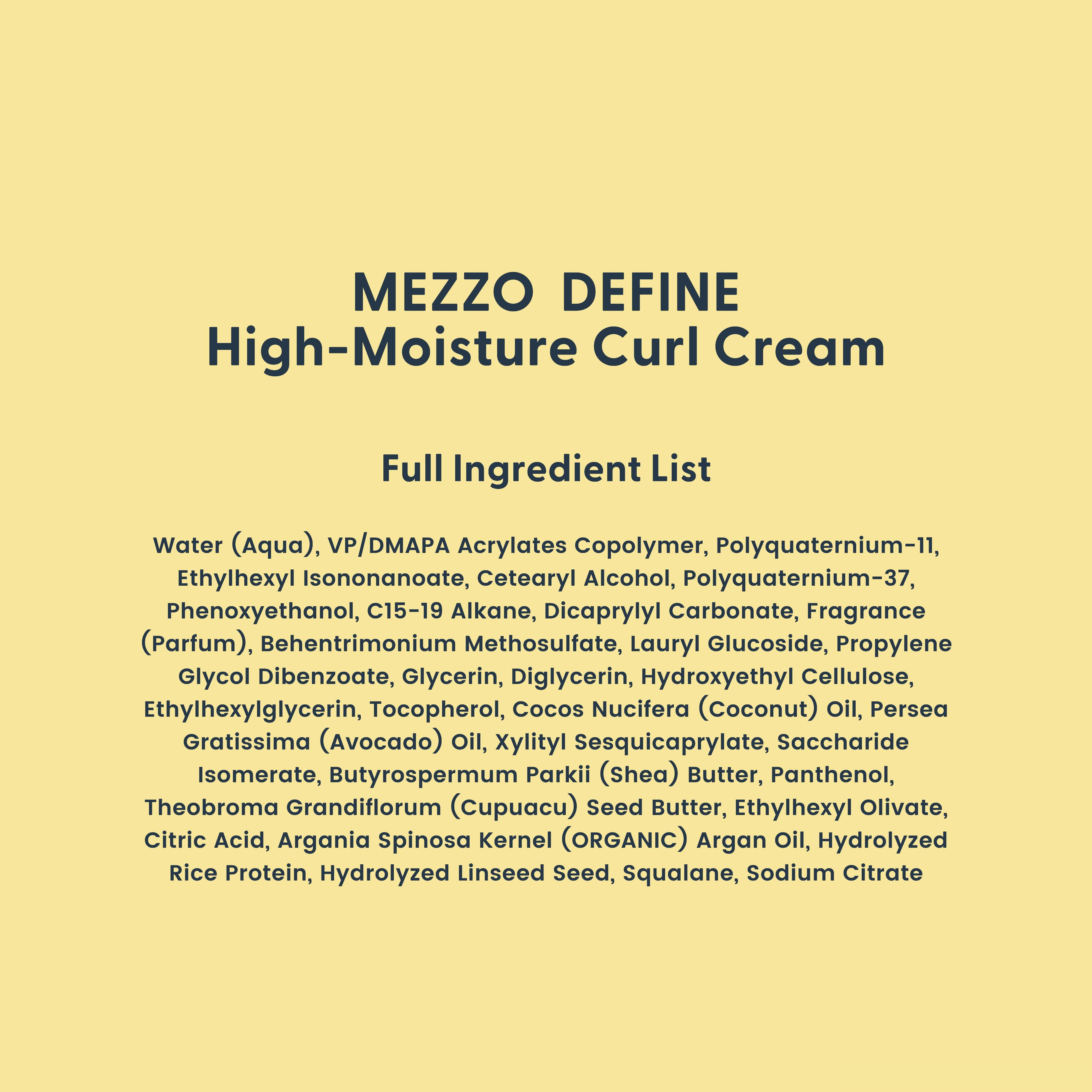 DEFINE High-Moisture Curl Cream